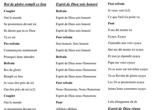 Première page du recueil PFR 17 mai